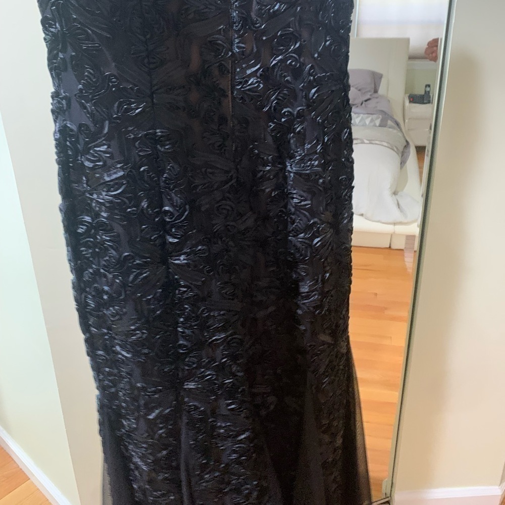 Long Black Evening Gown - image 4